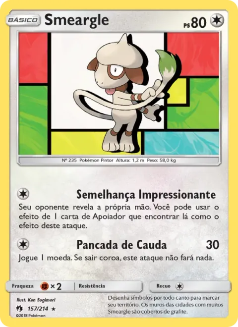Smeargle 157/214