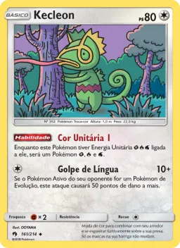 Kecleon 161 Trovões Perdidos