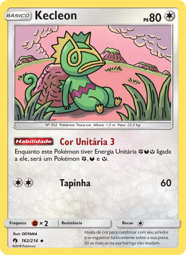 Kecleon 162/214 Trovões Perdidos