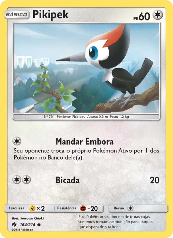 Pikipek 164/214 Trovões Perdidos