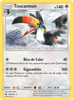 Toucannon 166 Trovões Perdidos