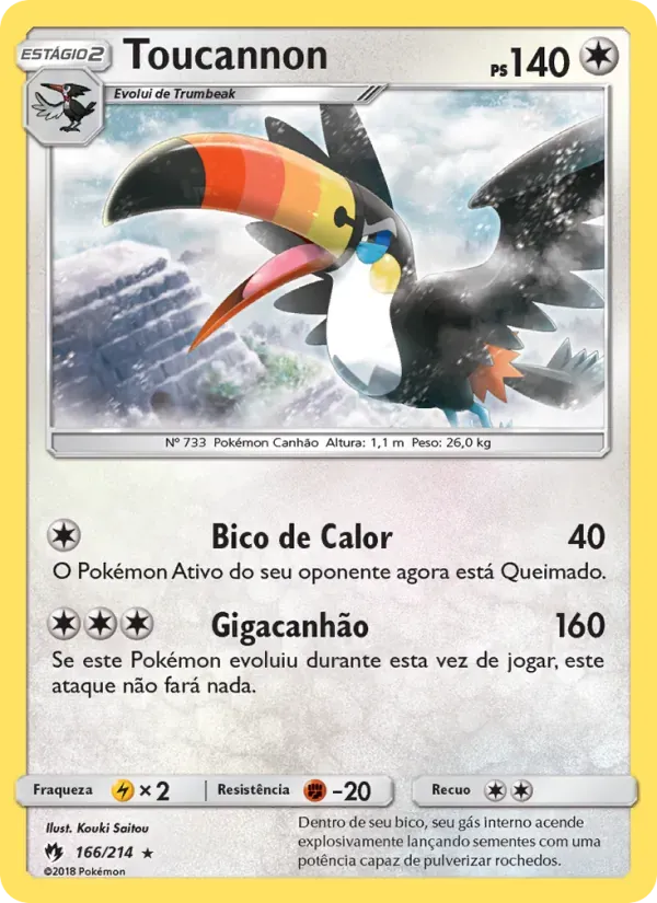 Toucannon 166/214 Trovões Perdidos