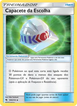 Capacete da Escolha 169 Trovões Perdidos
