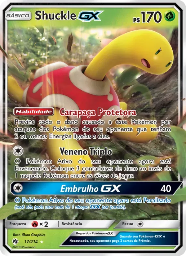 Shuckle GX 17/214 Trovões Perdidos