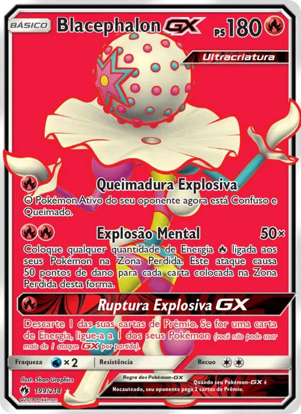Blacephalon GX 199/214 Trovões Perdidos
