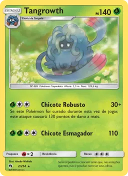 Tangrowth 2 Trovões Perdidos