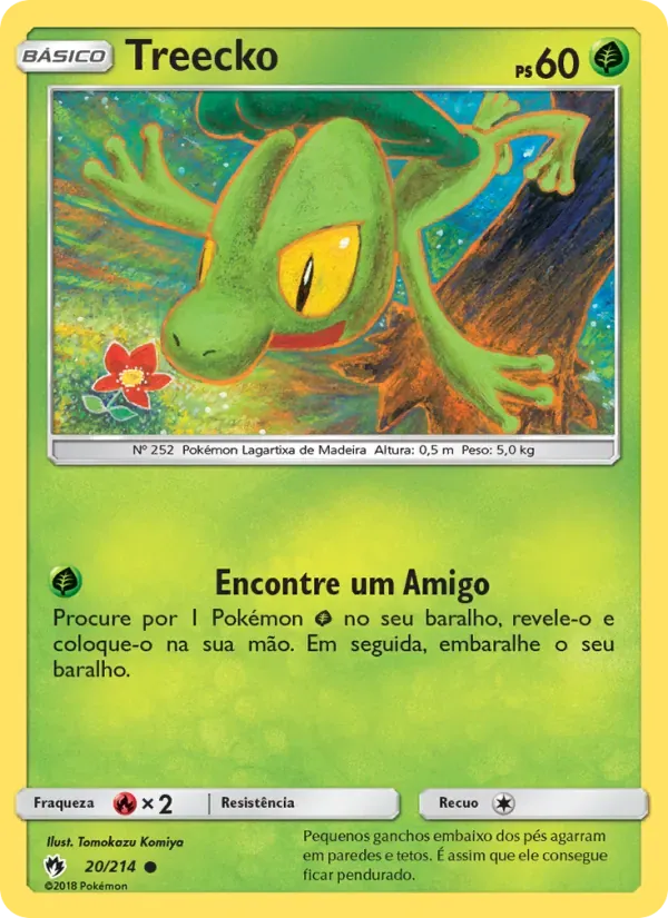 Treecko 20/214 Trovões Perdidos