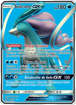Suicune GX 200 Trovões Perdidos