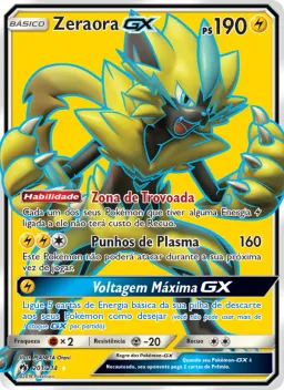 Zeraora GX 201 Trovões Perdidos