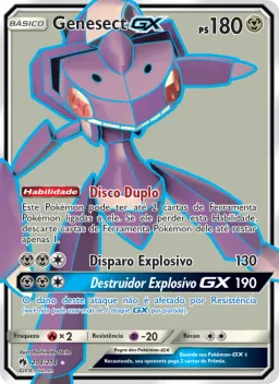 Genesect GX 204 Trovões Perdidos