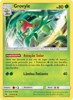 Grovyle 21 Trovões Perdidos