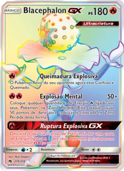 Blacephalon GX 219 Trovões Perdidos