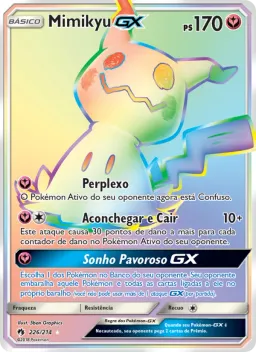 Mimikyu GX 226 Trovões Perdidos