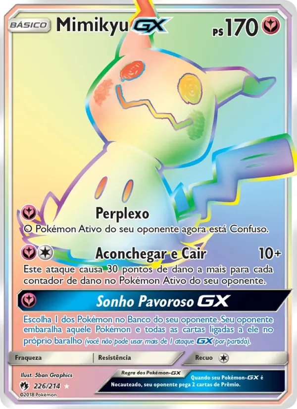 Mimikyu GX 226/214 Trovões Perdidos