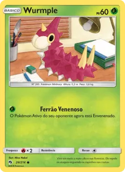 Wurmple 24 Trovões Perdidos