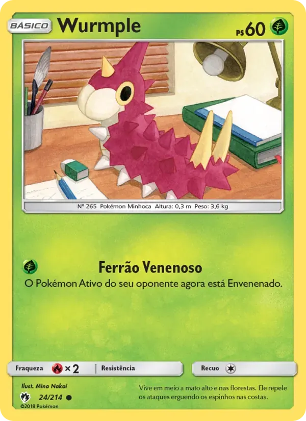Wurmple 24/214 Trovões Perdidos