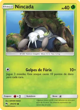 Nincada 29 Trovões Perdidos