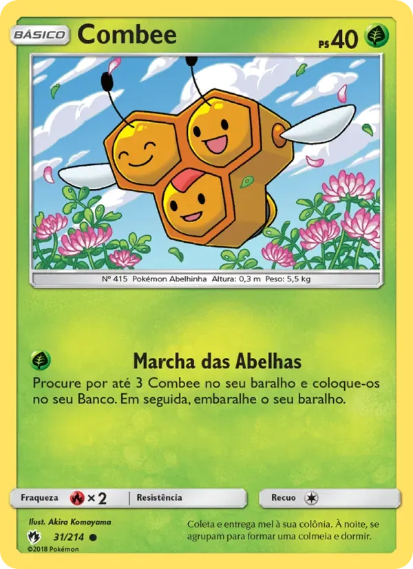 Combee 31/214 Trovões Perdidos