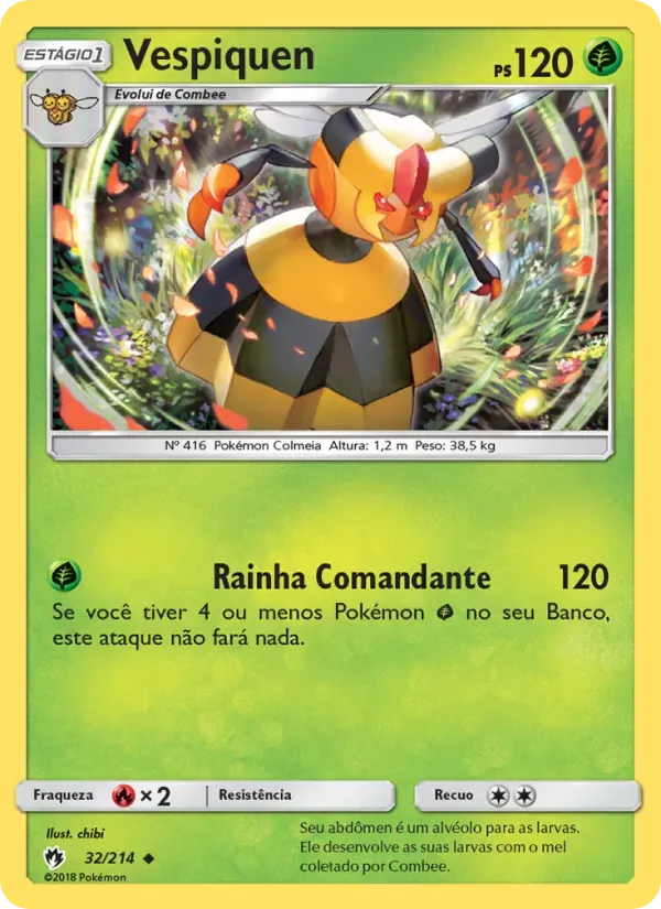 Vespiquen 32/214 Trovões Perdidos