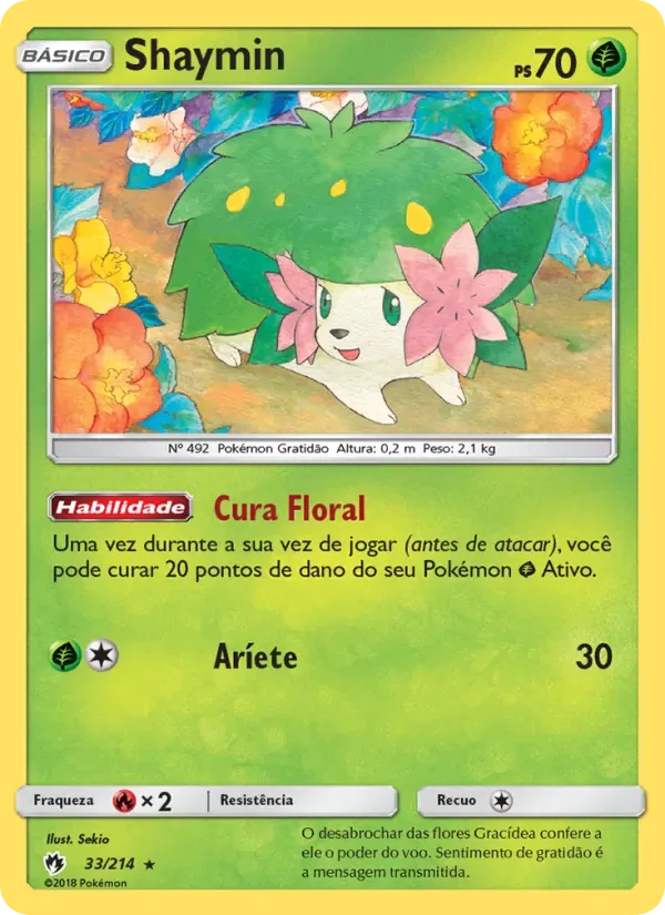 Shaymin 33/214 Trovões Perdidos