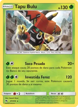 Tapu Bulu 37 Trovões Perdidos