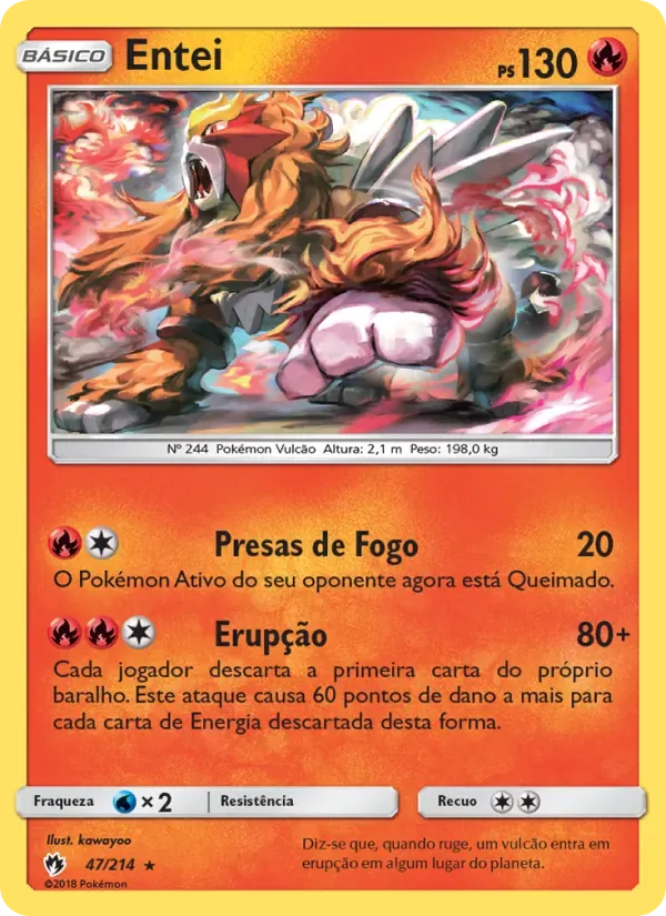 Entei 47/214 Trovões Perdidos
