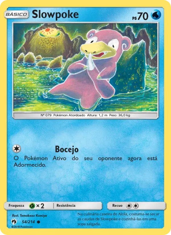 Slowpoke 54/214 Trovões Perdidos