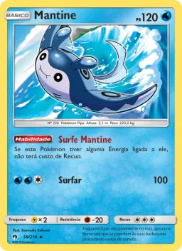 Mantine 58 Trovões Perdidos