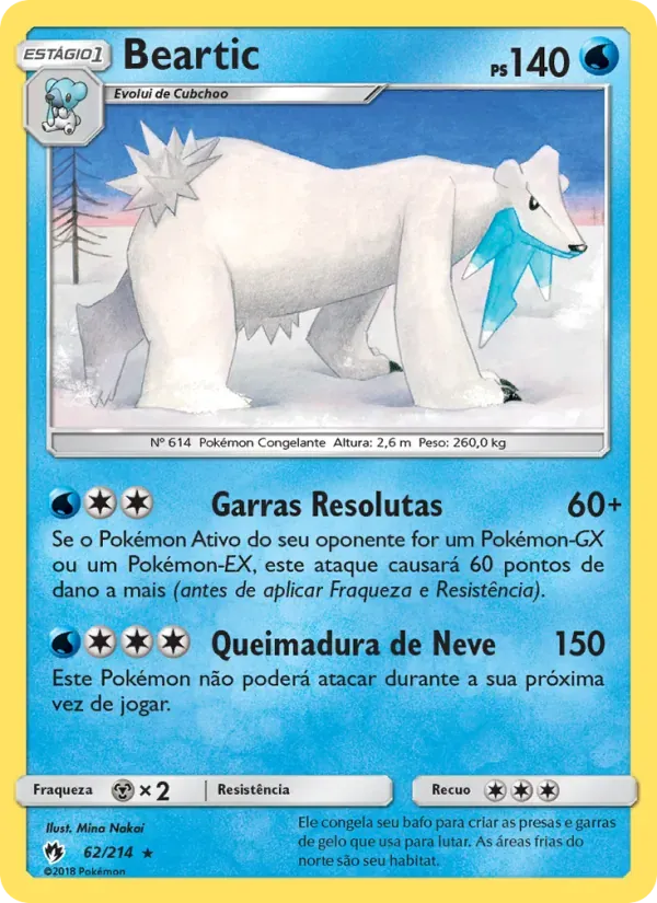 Beartic 62/214 Trovões Perdidos