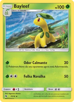 Bayleef 7 Trovões Perdidos