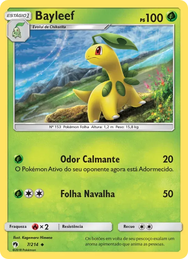 Bayleef 7/214 Trovões Perdidos