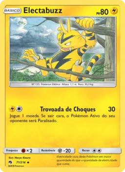 Electabuzz 71 Trovões Perdidos