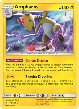 Ampharos 78 Trovões Perdidos