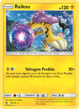 Raikou 79 Trovões Perdidos