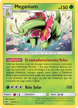 Meganium 8 Trovões Perdidos