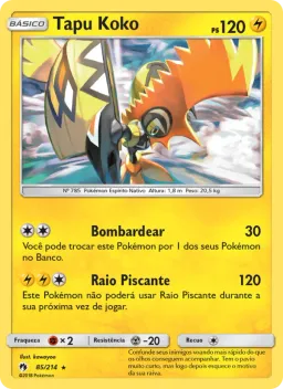 Tapu Koko 85 Trovões Perdidos