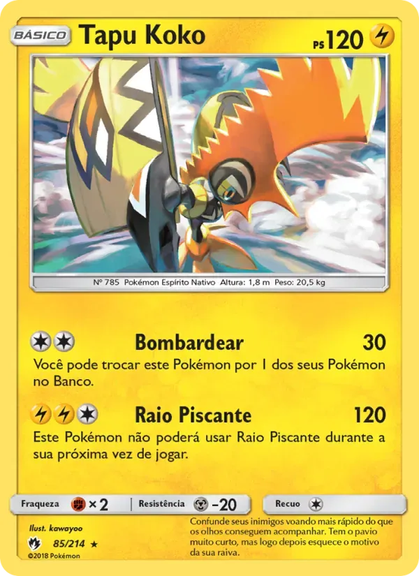 Tapu Koko 85/214 Trovões Perdidos