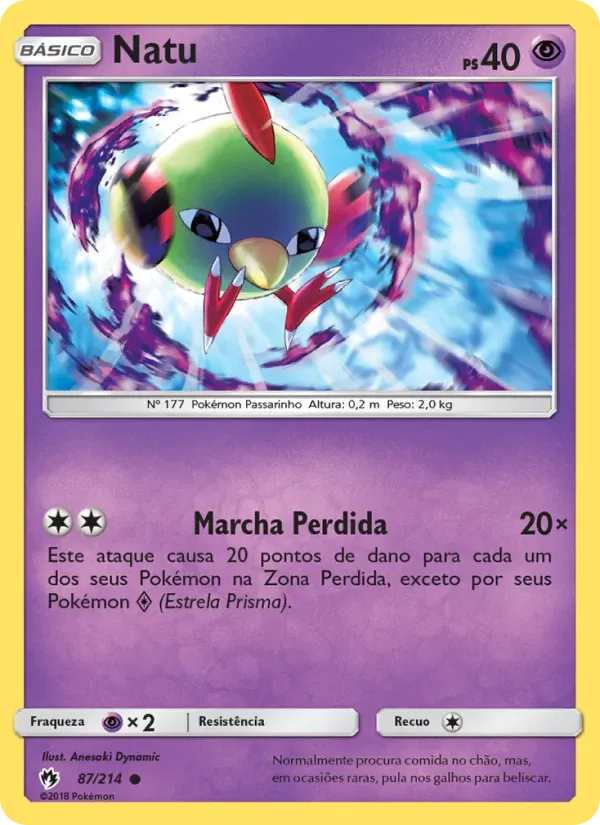 Natu 87/214 Trovões Perdidos