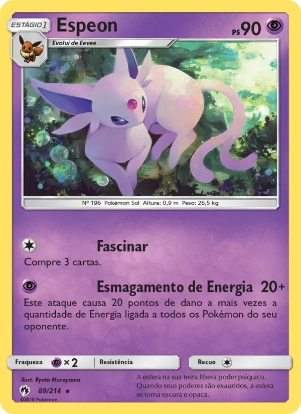 Espeon 89/214 Trovões Perdidos