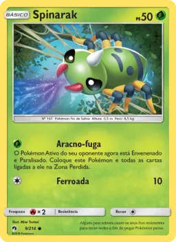 Spinarak 9 Trovões Perdidos