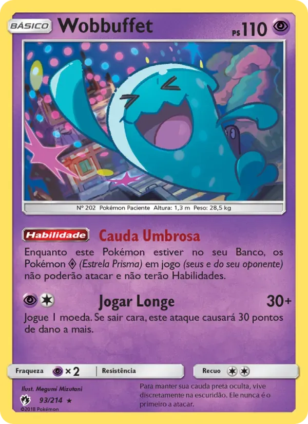 Wobbuffet 93/214 Trovões Perdidos