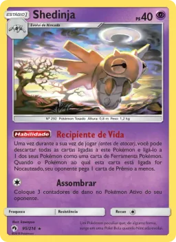 Shedinja 95 Trovões Perdidos