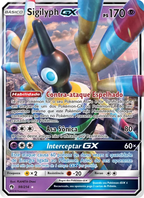 Sigilyph GX 98/214 Trovões Perdidos