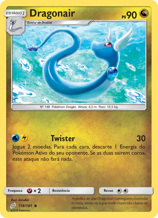Dragonair 118/181 União de Aliados