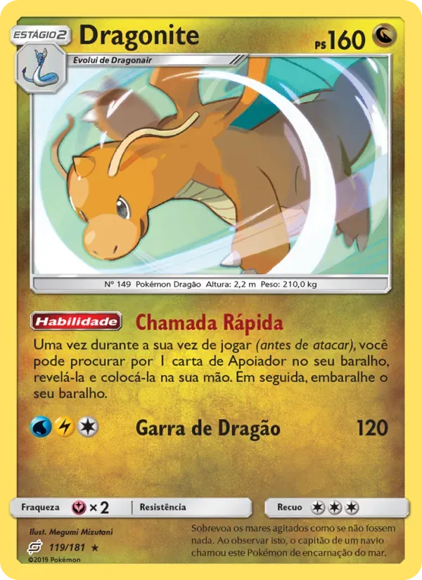 Dragonite 119/181 União de Aliados