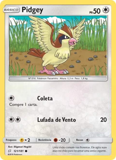 Pidgey 121/181