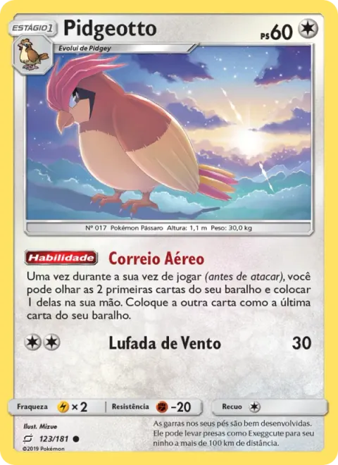 Pidgeotto 123/181