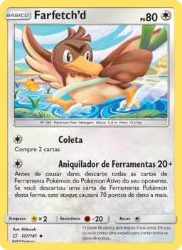 Farfetch’d 127 União de Aliados