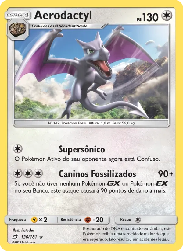 Aerodactyl 130/181 União de Aliados