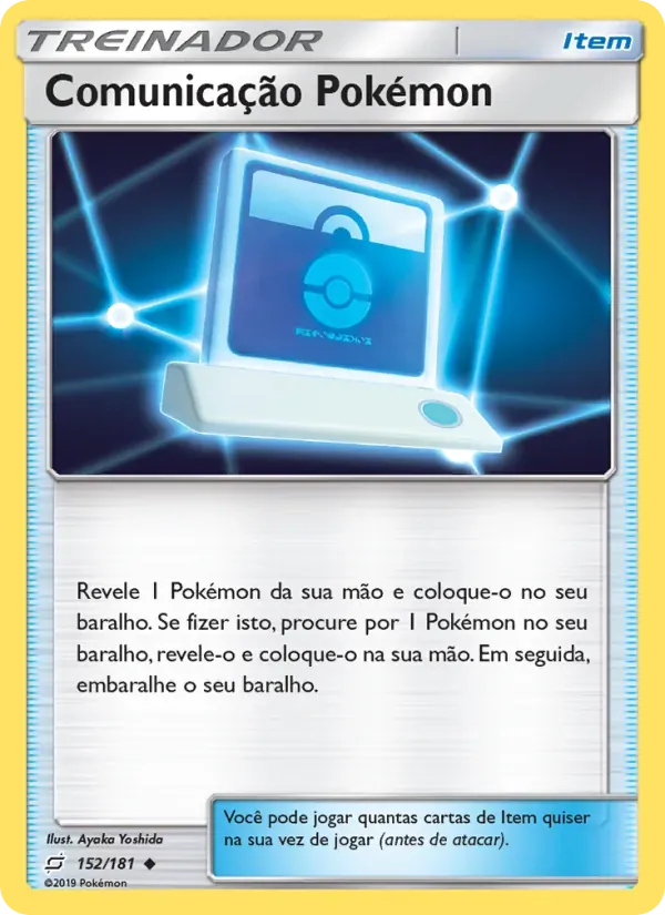 Comunicação Pokémon 152/181 União de Aliados